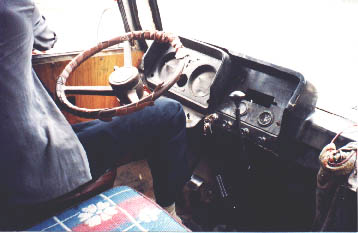 Typical bus interior